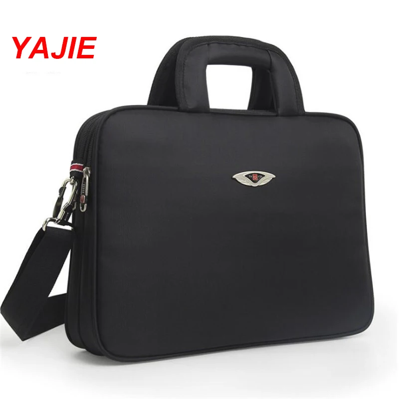 YAJIE Light Waterproof Nylon Briefcase Business 14 Inch Laptop Bag
