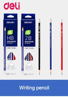 Гелевые, Дели ручки 3 шт 0,5 мм офисные принадлежности канцелярские гелевые ручки для студентов письма черный красный синий Высокое качество Заправка для гелевой ручки