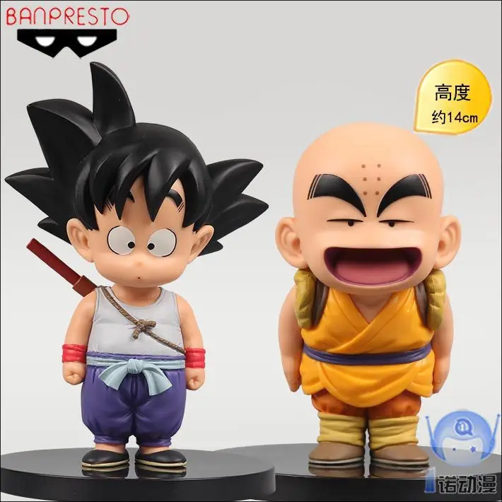 

NEW hot 13cm Dragon ball dragonball Kakarotto Son Goku Krillin Kuririn childhood action figure toys collection Christmas gift