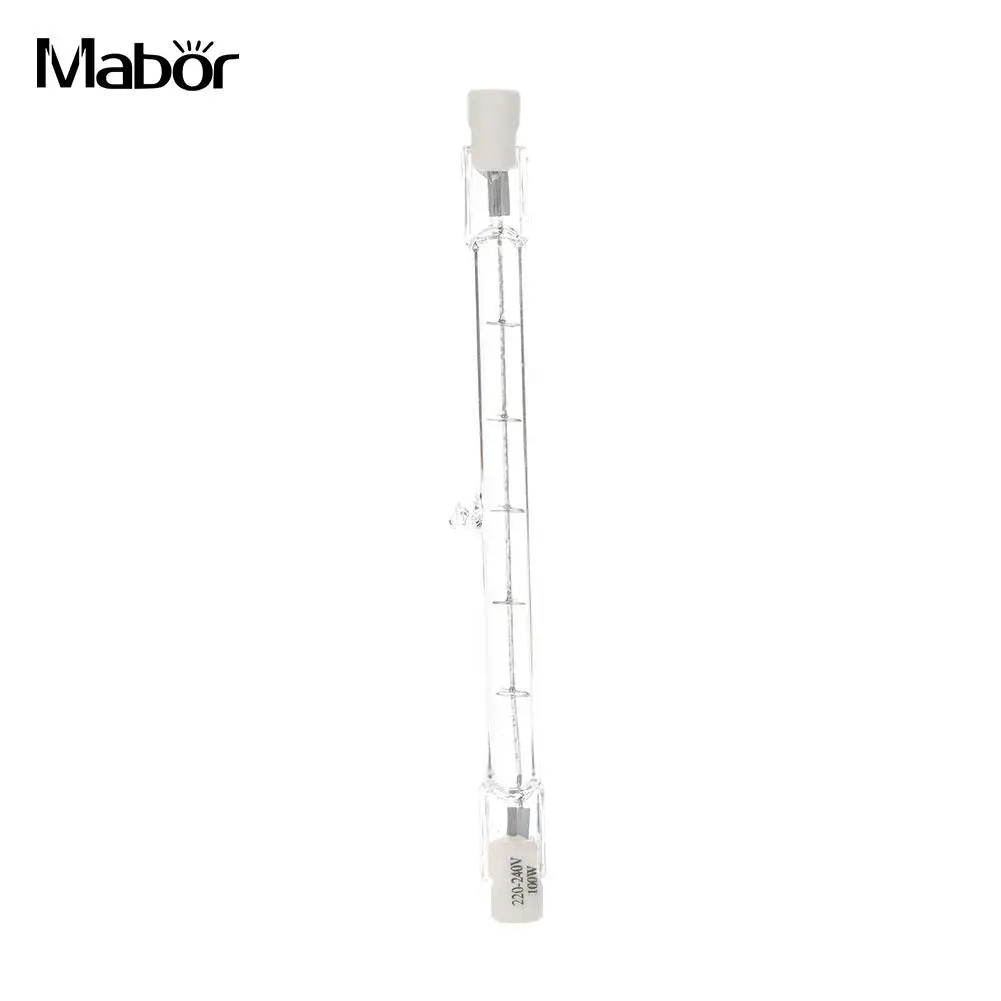 Aliexpress Com Buy Halogen Lamp Transparent Glass Ac220v