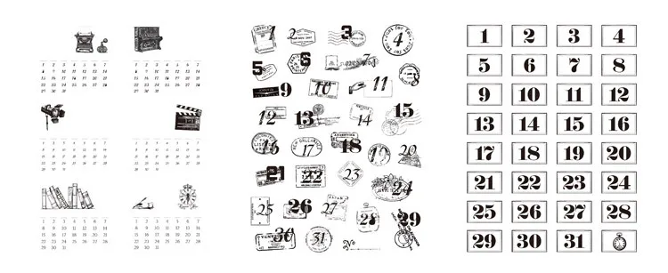 1 упаковка канцелярских стикеров Ретро Переносная Станция серии дневник планировщик декоративные мобильные наклейки Скрапбукинг DIY ремесленные наклейки