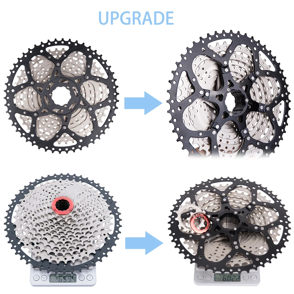 ZTTO MTB 11 Speed Cassette 11s 11-50T L Mountain Bike Freewheel Wide Ratio for parts m7000 m8000 m9000 SUNRACE Bicycle Parts ZTTO MTB 11 Speed Cassette 11s 11-50T L Mountain Bike Freewheel Wide Ratio for parts m7000 m8000 m9000 SUNRACE Bicycle Parts