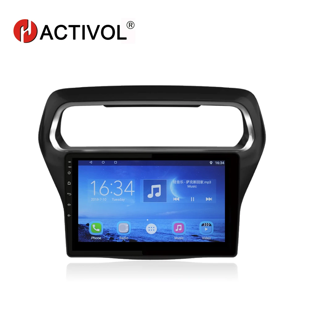 

HACTIVOL 9" car radio for Ford Escort 2015-2016 android 7.0 car dvd player with bluetooth,GPS Navi,SWC,wifi,Mirror link,DVR