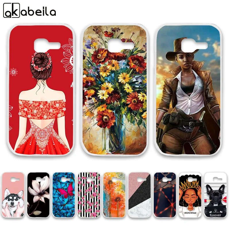 

AKABEILA Soft TPU Bumper Phone Cases For Samsung Galaxy Star Plus S7260 S7262 Pro GT-S7262 i679 4.0 inch Covers Nutella Bags