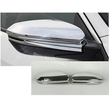

For Honda civic 10th sedan 2016 2017 2018 Car ABS Chrome stick rear view Rearview Side glass Mirror Cover trim frame 2pcs
