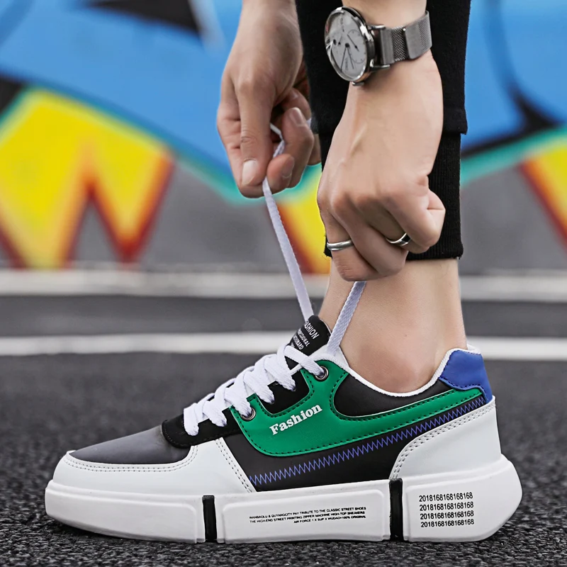 

Leader Show Men Shoes Fashion Comfortable Spring Men Casual Shoes Breathable Vulcanize Shoes for Men Sneakers Zapatillas Hombre