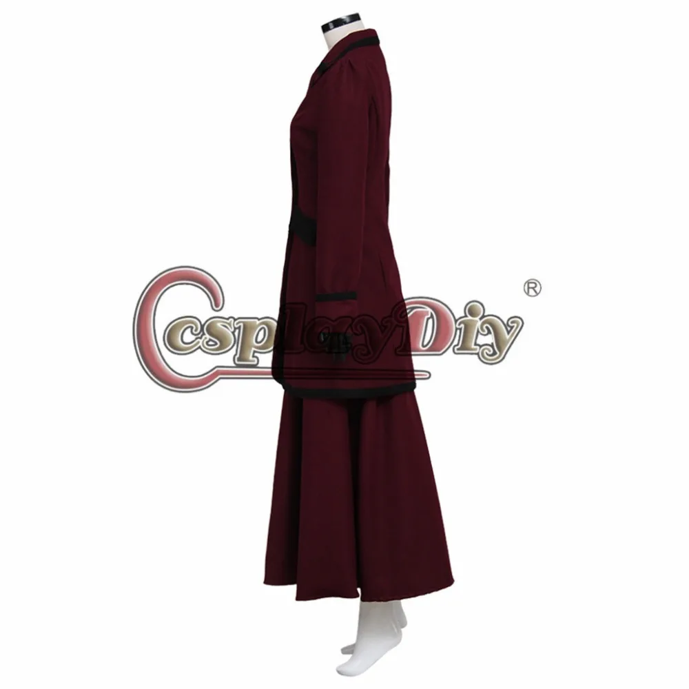 Cosplaydiy костюм Доктора Кто Мисси хозяйки для взрослых женщин Хэллоуин Карнавал