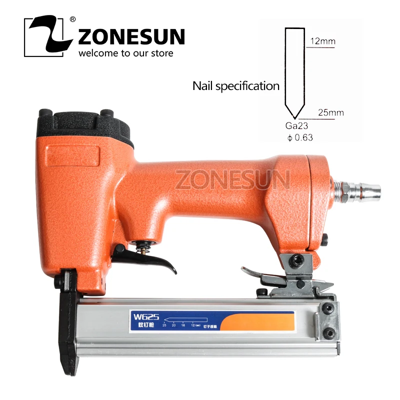 Buy ZONESUN W625 Mosquito Pneumatic Nail Gun Air