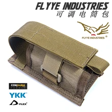 FLYYE FY-PH-C044 Регулируемый Пояс Повешенный фонарик батарейный блок MOLLE система защиты посылка