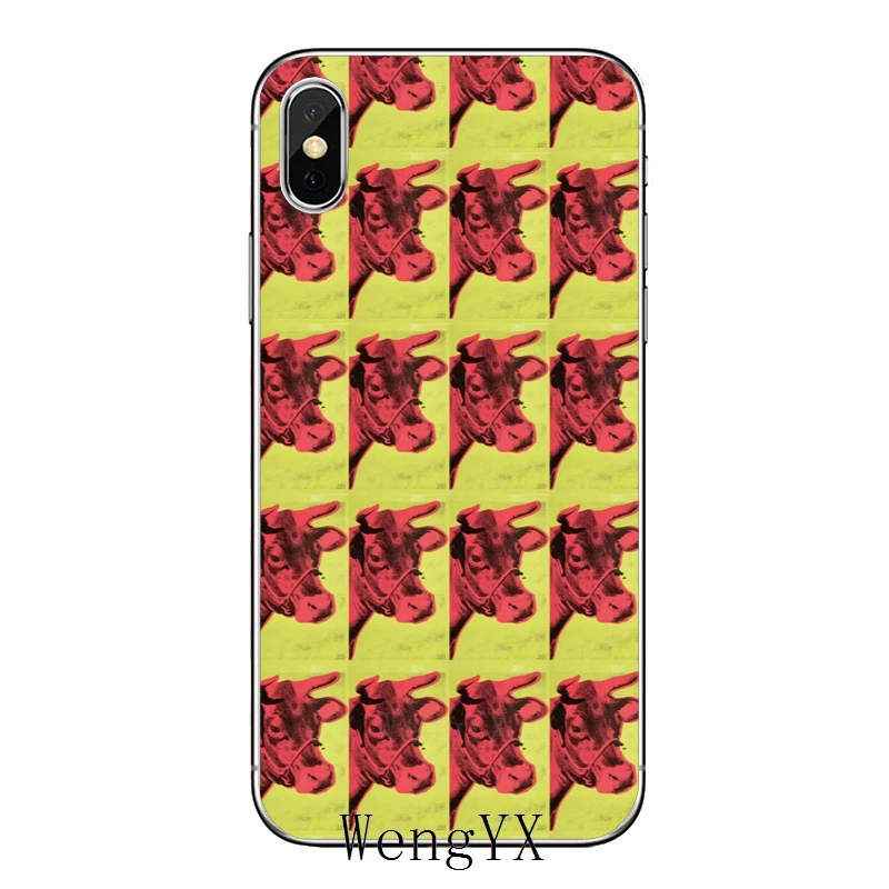 Тонкий силиконовый мягкий чехол для Apple iPhone 4, 4S, 5, 5S, 5c, SE, 6, 6s, 7, 8 plus, X, XR, XS Max, andy warhol - Цвет: andy-warhol-art-A-14