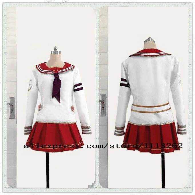 

New Aqours Takami Chika Sailor School Uniform Dress Anime Love Live! Cosplay Costume