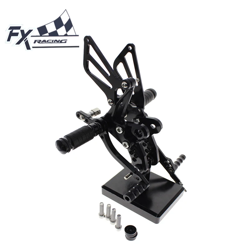 

CNC Motorcycle Foot Pegs Rest Footpegs Pedals Rearset Footrest Rear Set For Suzuki GSXR1300 HAYABUSA GSX 1300R 1999 - 2012 2000