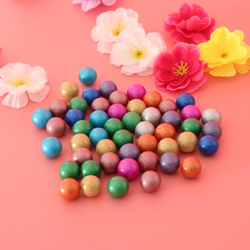 Multicolor 90 Pieces Glass Marbles for Vases or Games,Chinese Checkers, Aquarium Decorations, DIY Crafts