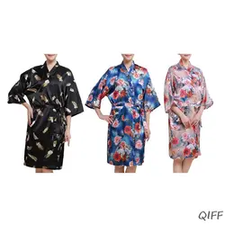 Barbershop спа-массажный халат для гостей салон красоты стрижка кимоно Парикмахерская накидка для женщин накидка платье на окрашивающий
