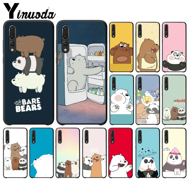 Yinuoda we bare bears lovely cartoon DIY Printing Phone Case for Huawei P10 plus 20 pro P20 lite mate9 10 lite honor 10 view10 Yinuoda we bare bears lovely cartoon DIY Printing Phone Case for Huawei P10 plus 20 pro P20 lite mate9 10 lite honor 10 view10