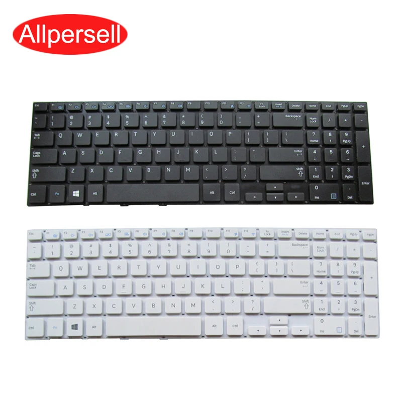 

Laptop keyboard For Samsung 470R5E 370R5E 510R5E 450R5V 450R5U 450R5J 370R5V 450R5G 450R5E Black White Brand New