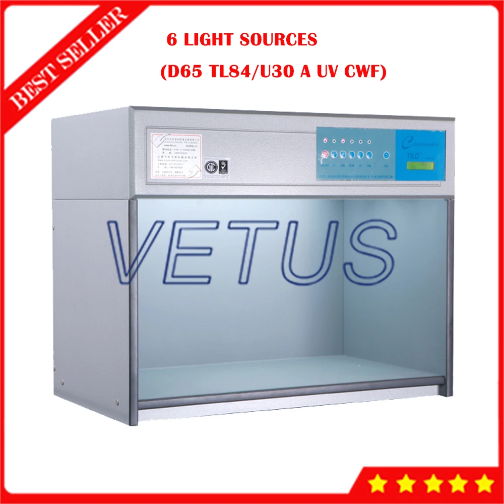 M60 Color Matching Light Box Color Matching Cabinet With 6 Light