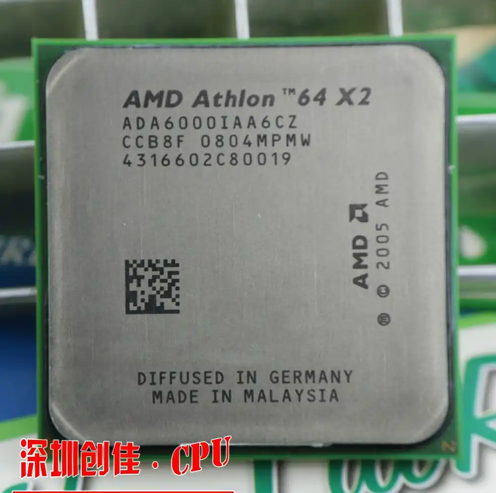 Free Shipping Amd Dual Core Athlon 64 X2 6000 3 0 Ghz Socket Am2 2mb Cache Cpu Processor Scrattered Pieces Processor Athlon 64 X2 Athlon 64 X2 6000cpu Processor Aliexpress