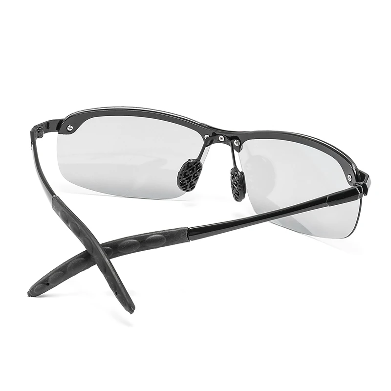 DesolDelos Photochromic Men Polarized Women Sunglasses Brand Design Square Sun Glasses UV400 Metal Half Frame Gafas de sol