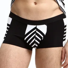 Для Мужчин's шорты-боксеры из модала штаны в полоску нижнее белье Для мужчин P2615