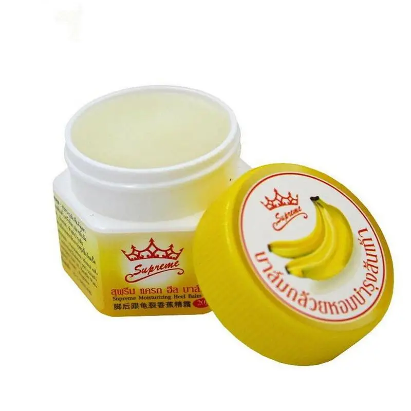 

20g Thailand Banana Skin Cream Moisturizing Heel Prevent Dry Crack Ointment Hand Foot Care Balm Crack Relief Whitening