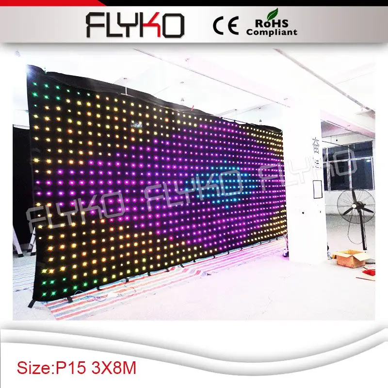 

RGB3in1 fireproof Velvet cloth /moving Folding soft flexible Multi-purpose curtain