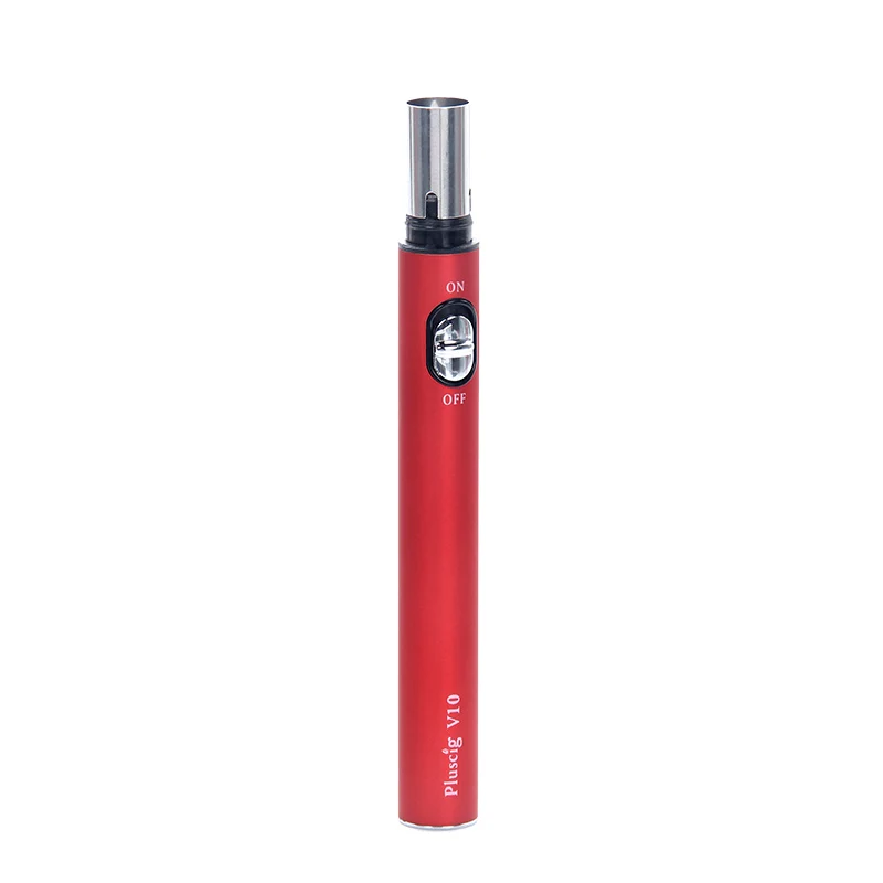 SMY Pluscig V10 900mAh Pull-push Operation Battery Electronic Cigarette Vape heating Tobacco Compatibility with iQOS stick(Red) SMY Pluscig V10 900mAh Pull-push Operation Battery Electronic Cigarette Vape heating Tobacco Compatibility with iQOS stick(Red)