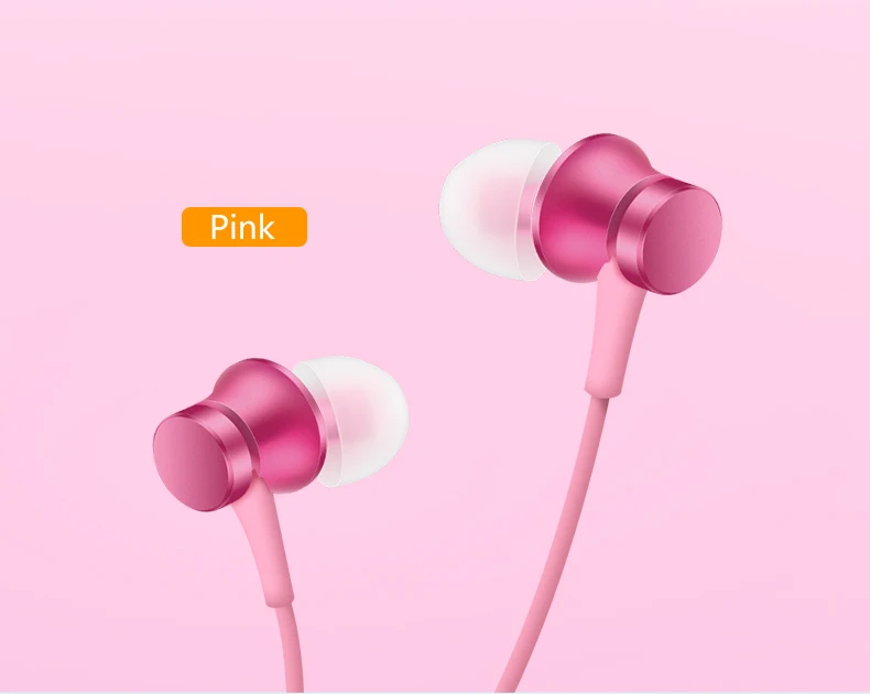 Оригинальные наушники Xiaomi Piston 3 Mi свежая версия цветные вкладыши с микрофоном