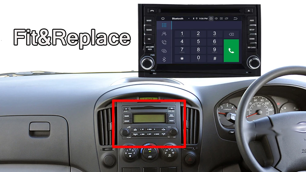 Discount Liislee Android 9 4+32G For Hyundai H1 H-1 Iload 2007~2012 Stereo Car Video Carplay GPS Navi Map Navigation System Multimedia 10