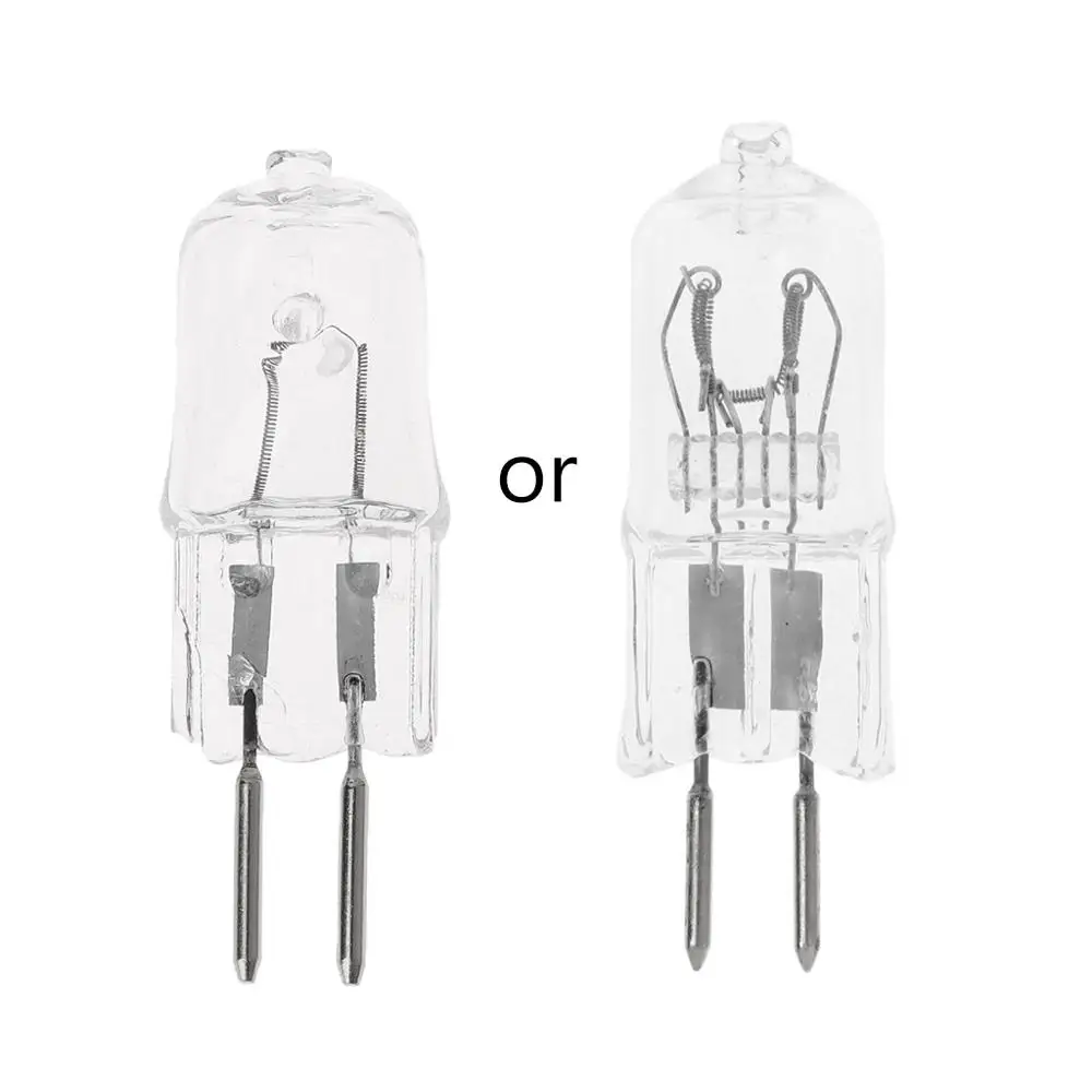 

G4 220V-240V 75W Vertical Wire Halogen Lamp Bulb For Photo Studio Flash Light