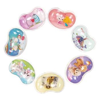

Cute Practical Skid Resistance Memory Foam Comfort Silicon Wrist Rest Support Mice Pad Mousepad Heart Shape Transparent