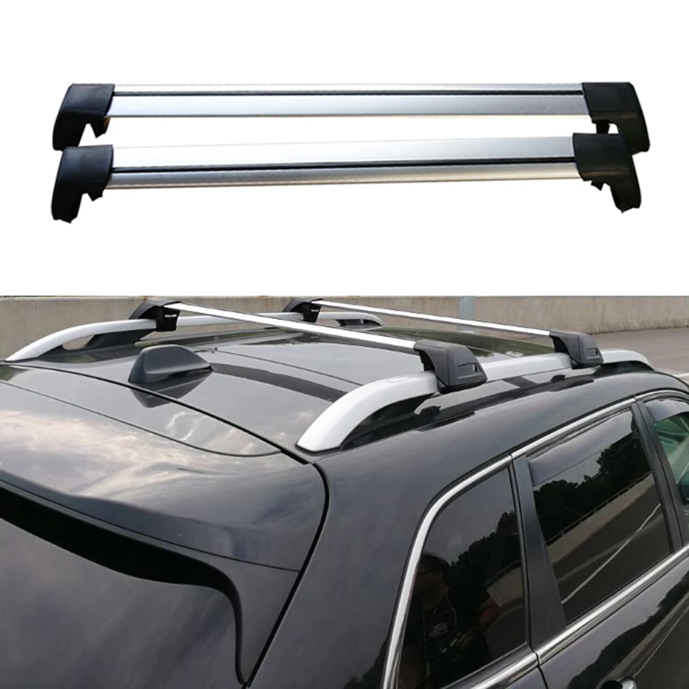 Car New Strap Roof Rack Rail Cross Bars Luggage Carrier For Jeep