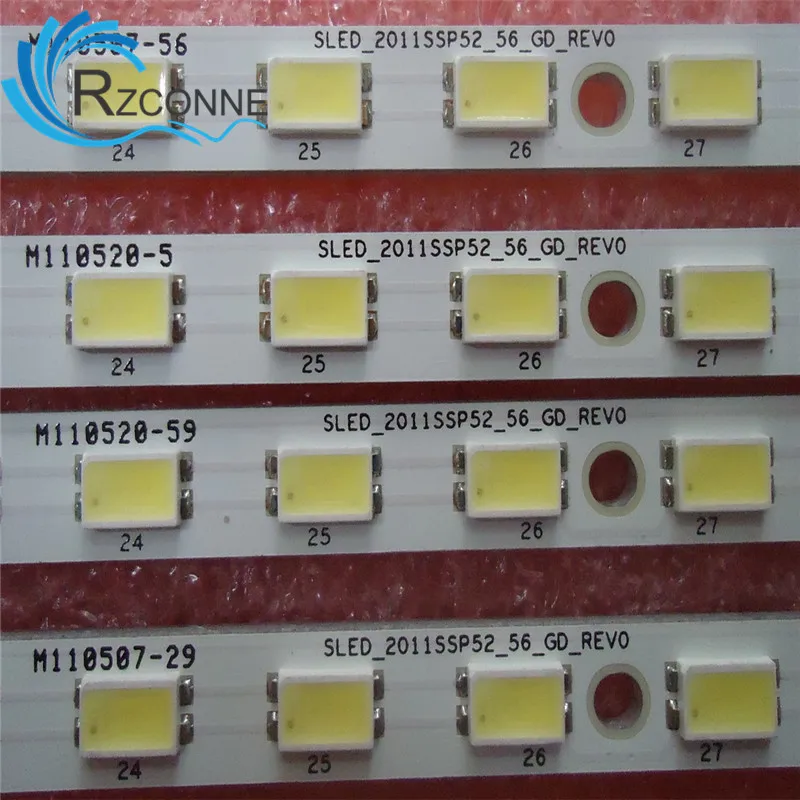 Оригинальный 591 мм 56 светодиодный s светодиодная лента подсветка для SHARP LCD 52LX530A