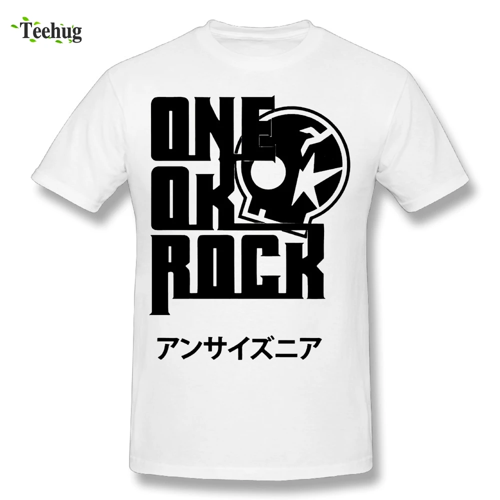 Hot Sale Male One OK Rock T Shirts Music Band Stylish Tee Shirtin T