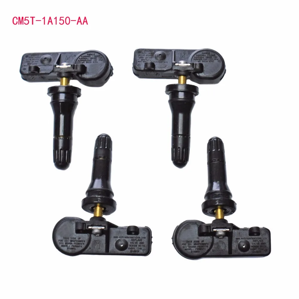 4 Piece Tire Pressure Sensor Valve Stem For Ford Escape Edge F150 Focus