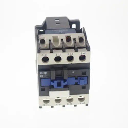 AC Contactor Motor Starter Relay (LC1) CJX2-2510 3P+NO 220/230V Coil 25A 5.5KW AC Contactor Motor Starter Relay (LC1) CJX2-2510 3P+NO 220/230V Coil 25A 5.5KW