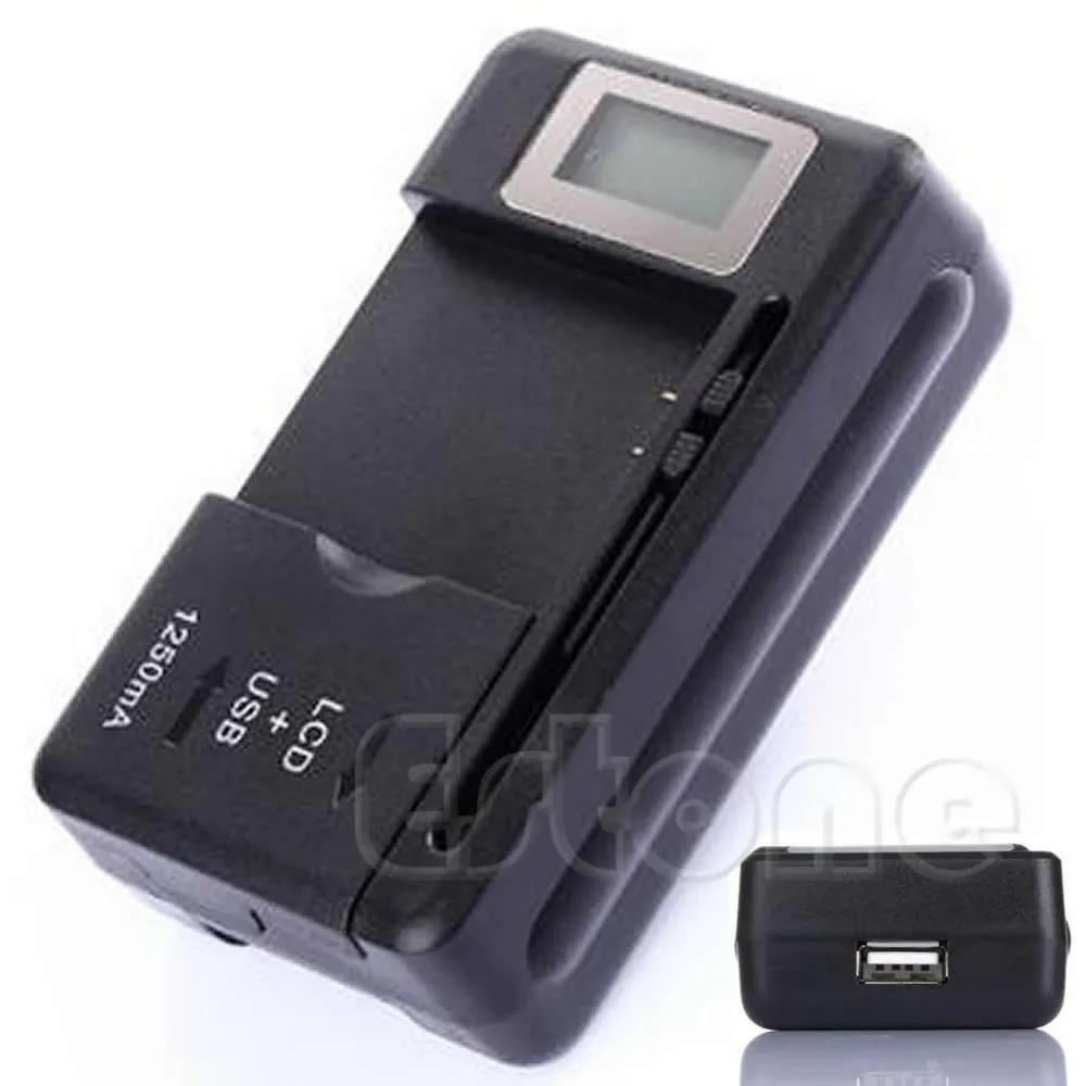 

Mobile Universal Battery Charger LED LCD Indicator Screen For Cell Smart Phone
