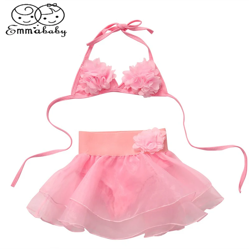 Купальник Emmababy для девочек 6-24 месяцев хлопок + полиэстер цвета в ассортименте |