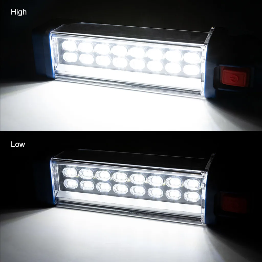 700 люмен COB светодиодный рабочий свет инспекционный флэш-светильник фонарь Магнитный ручной работы дома гаража автомобиля аварийные портативные лампы