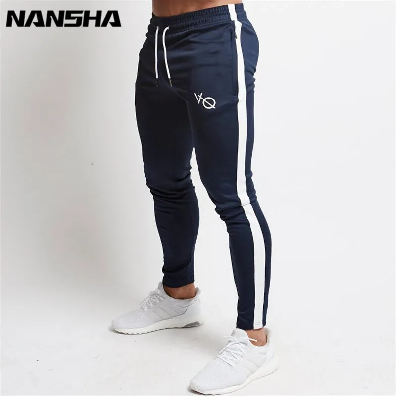 

Men Joggers 2018 New Casual Pants Men Brand Clothing High Quality Spring Long Gyms Pants Elastic Male Trousers Mens Joggers
