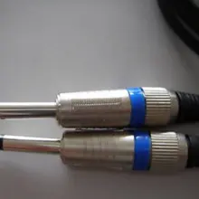 1/" Мужской Mono до 1/4" Мужской микрофонный кабель 5 м 2 шт