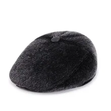 Зимняя новая мужская Кепка-восьмиклинка Newsboy шляпа Кепка с металлической буквой мужские шапки для женщин берет Фуражки