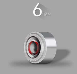 1 пара NICEHCK E 6 мм динамик для HIFI Соединенные наушники DYI подвижная катушка Бас Сабвуфер аксессуары для динамиков - изображение