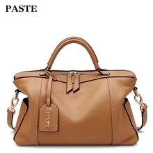 Сумки из натуральной кожи для женщин, брендовые дизайнерские сумки высокого качества из воловьей кожи, женские большие сумки 7P1116MP