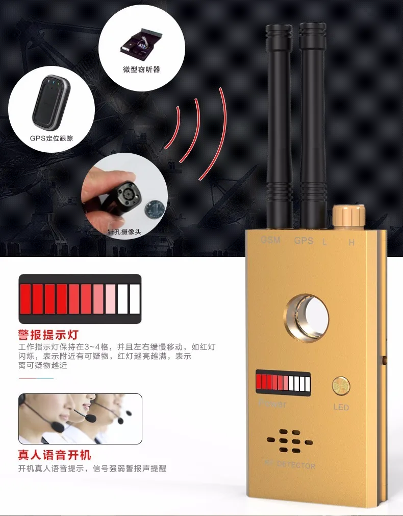 Signal Antenne Scan Dual Detektor GPS set) GSM neueste Der Bestand USD Kamera Voice Drahtlose Colon States (1 Safearmed mit Empfindlichkeit United Alarm Übertragung IR Hygia Dollar Blinkende 3 Signal Antenne Scan Dual 3