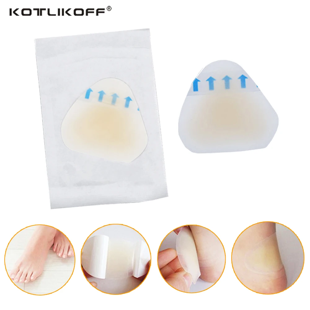

WINRUOCEN Medical hydrogel rubber layer anti-wear heel protector waterproof first aid blister cream foot care insoles