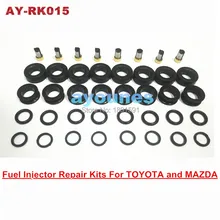 free shipping fuel injector repair kits rubber seals kits for 195500-3030 injector for AY-RK015