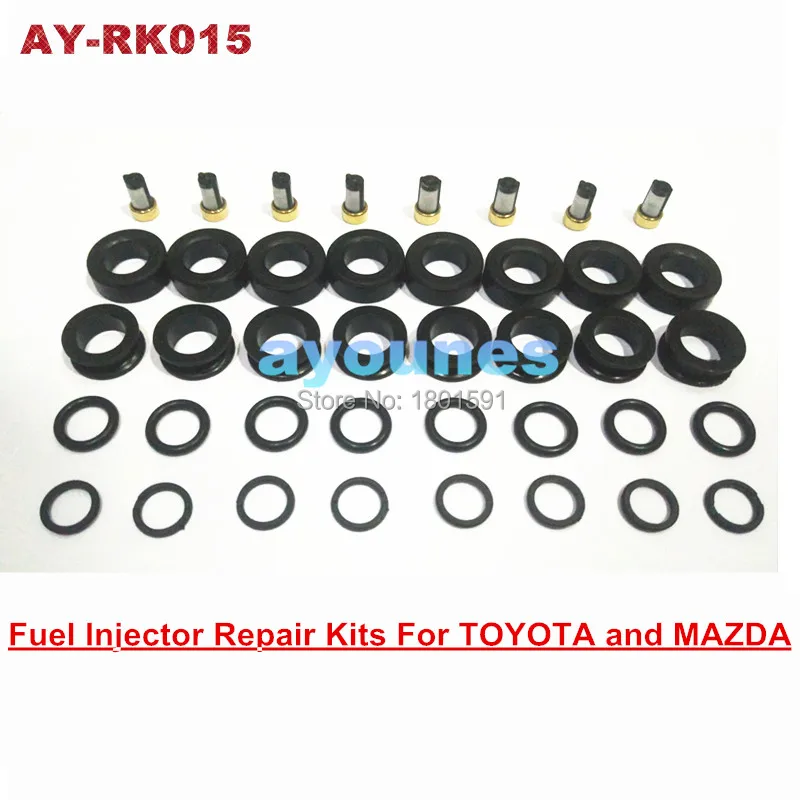free shipping fuel injector repair kits rubber seals kits for OEM 195500-3030 1955003290 injector for AY-RK015 free shipping fuel injector repair kits rubber seals kits for OEM 195500-3030 1955003290 injector for AY-RK015