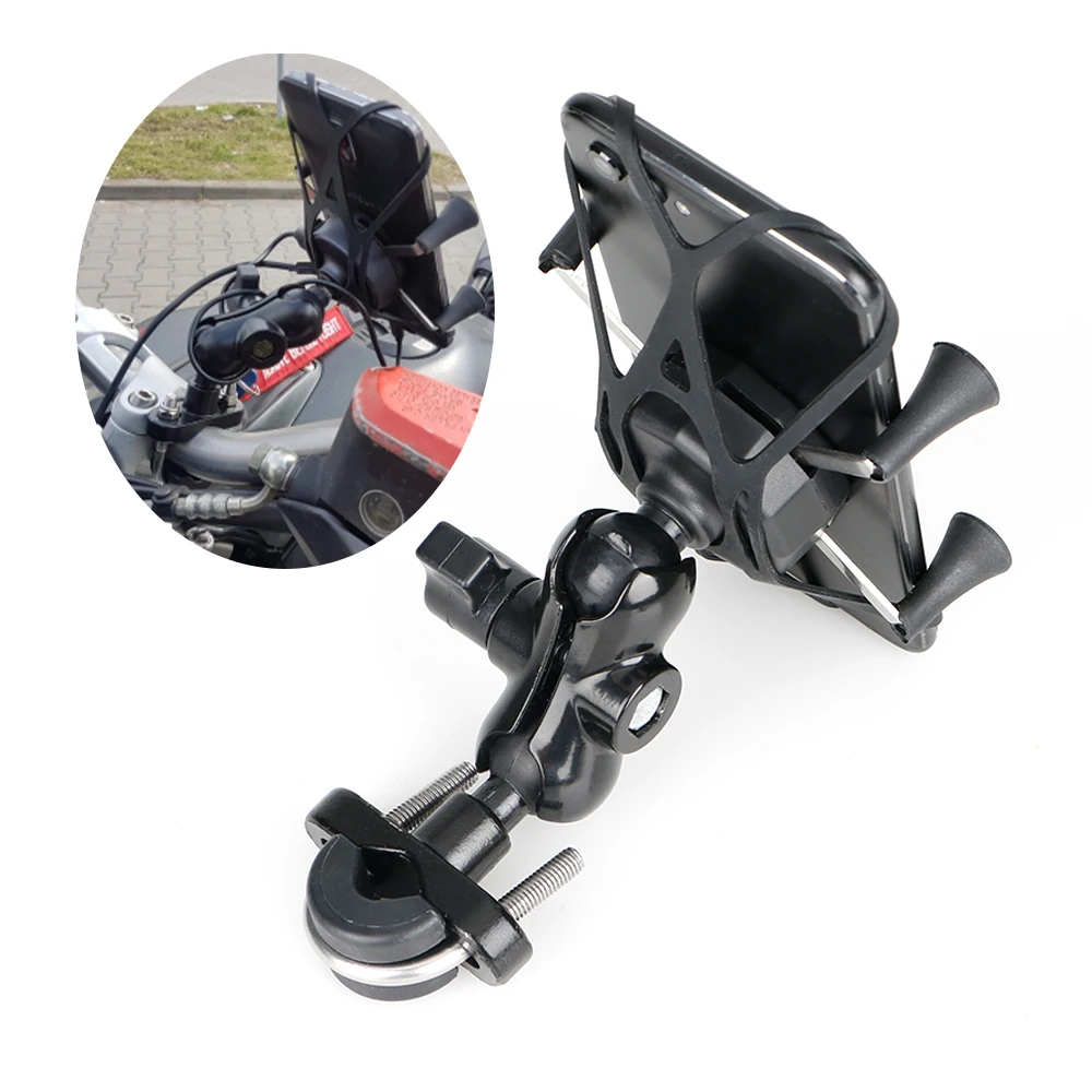 

For Suzuki GSX R1300 Hayabusa B-king BKING 1300 Phone Holder Charger Bracket With USB Motorcycle GSXR1300 GSXR-1300 Accessories