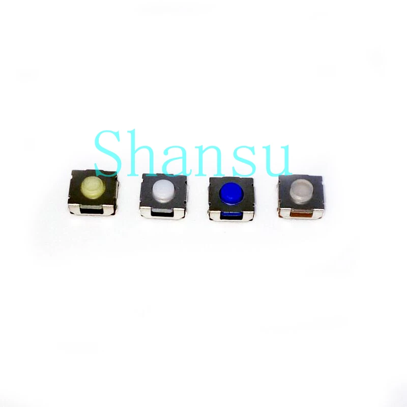 

6.2x6.2x3.5 Light touch switch 4feet The silicone Package the feet Key switch 6.2x6.2x3.4mm Push button switch 6.2*6.2*3.4mm